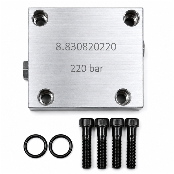 Bobcat 6670134 Pressure Relief Valve Block | Original Mfr